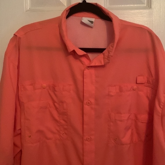 OUTDOOR Hilton Orange Shirt Size XXL #030 - Picture 2 of 10